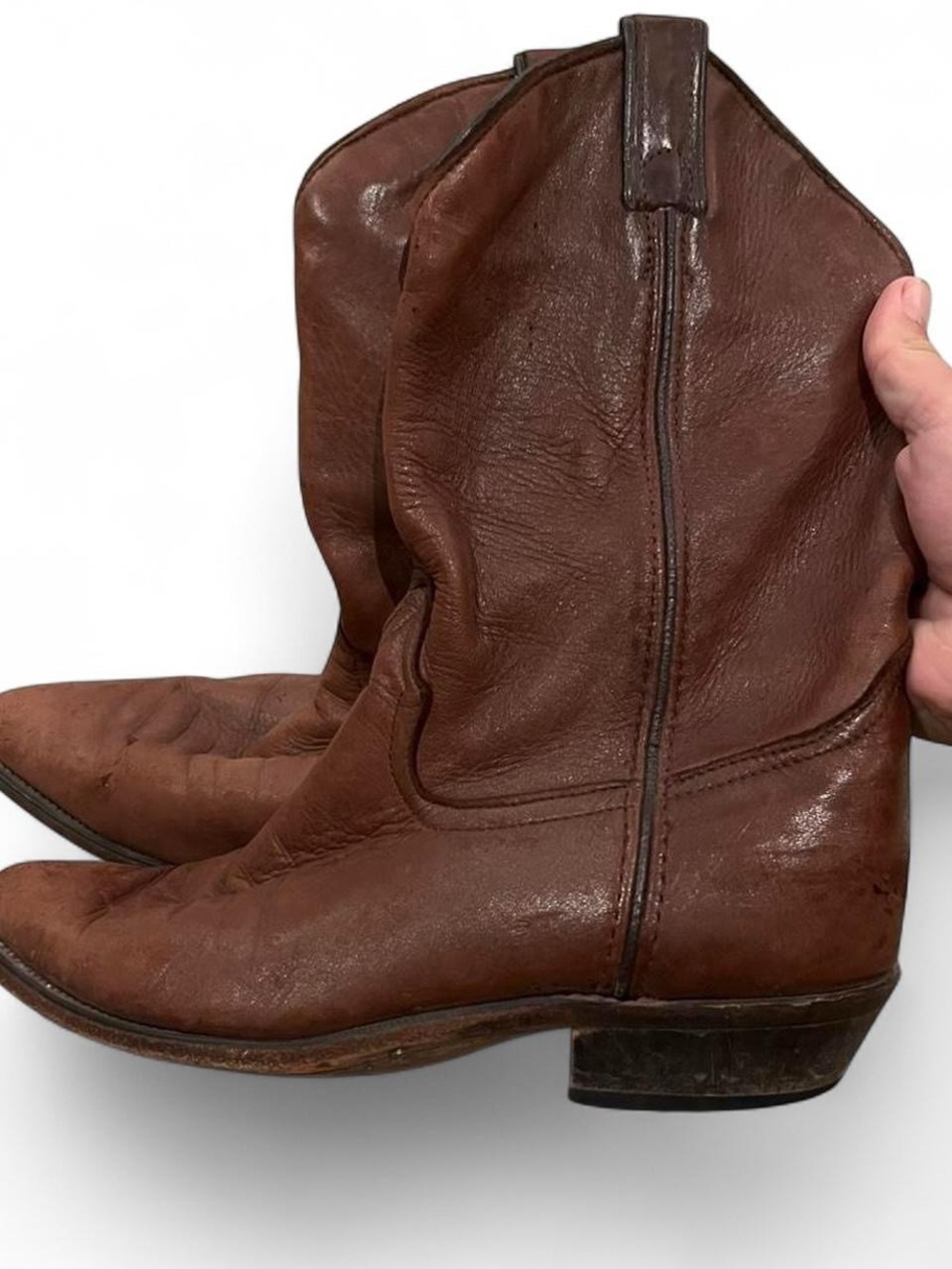 🤎 Vintage Code West Genuine Leather Cowboy Boots | Western | Coastal Cowgirl 🤎